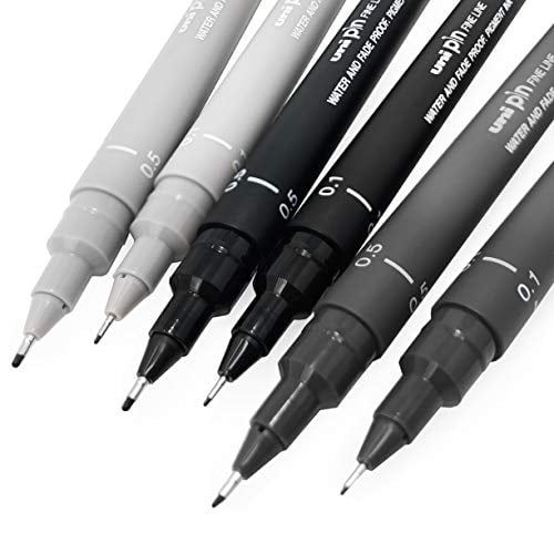 pack of 12 Uni-Ball Pin 0.4mm Drawing Pen